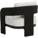 Pylos Black / Louis Cream Outdoor Dining Armchair